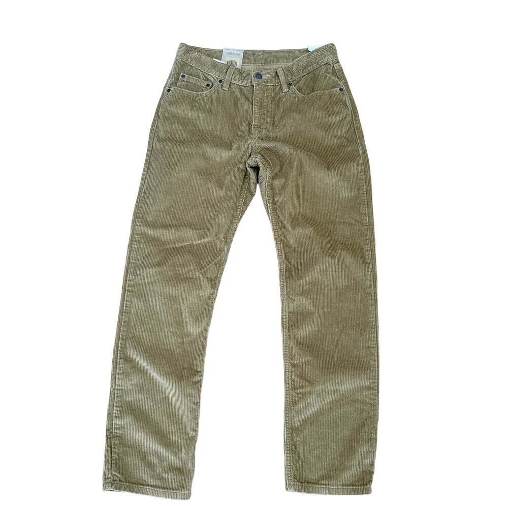 NWT Men’s Gold Brown Corduroy Levi’s